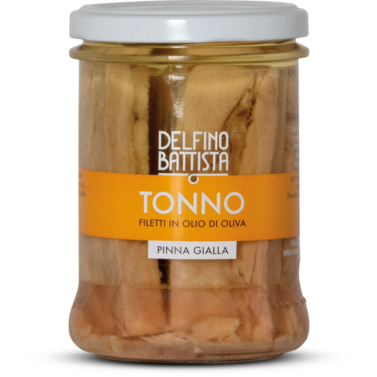 Thunfischfilets in Olivenöl "Delfino Battista" 540 ml