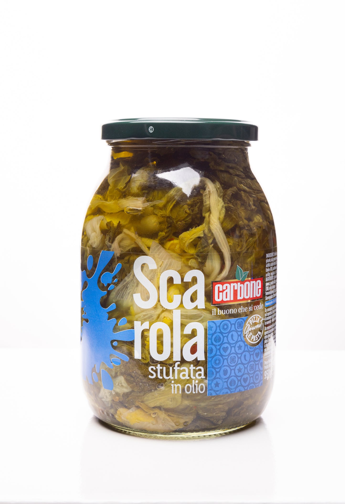 Scarola stufata alla napoletana "Carbone" 1062 ml