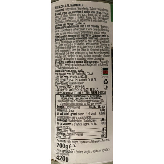 Friarielli Natur „Gustarosso“ 700 g